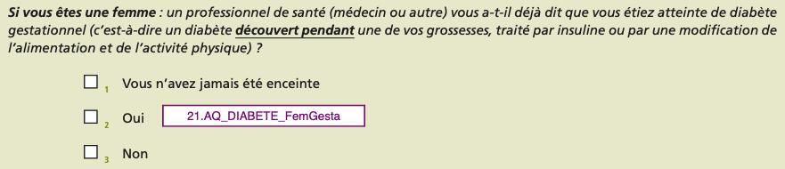 S- Question FemGesta_Diabete